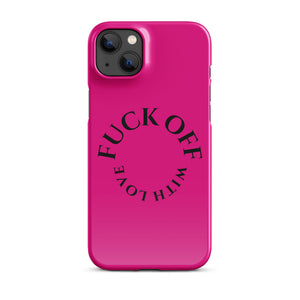 with love Snap case for iPhone®